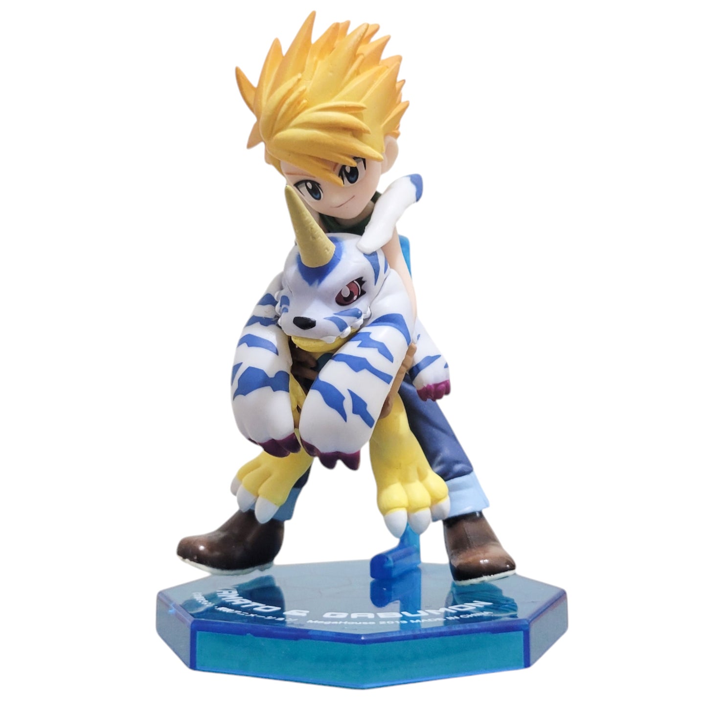 Digimon Ishida & Gabumon figure