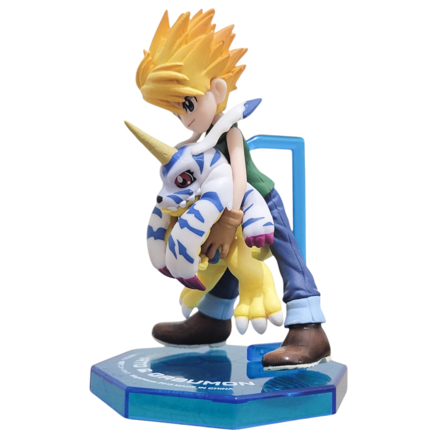 Digimon Ishida & Gabumon figure