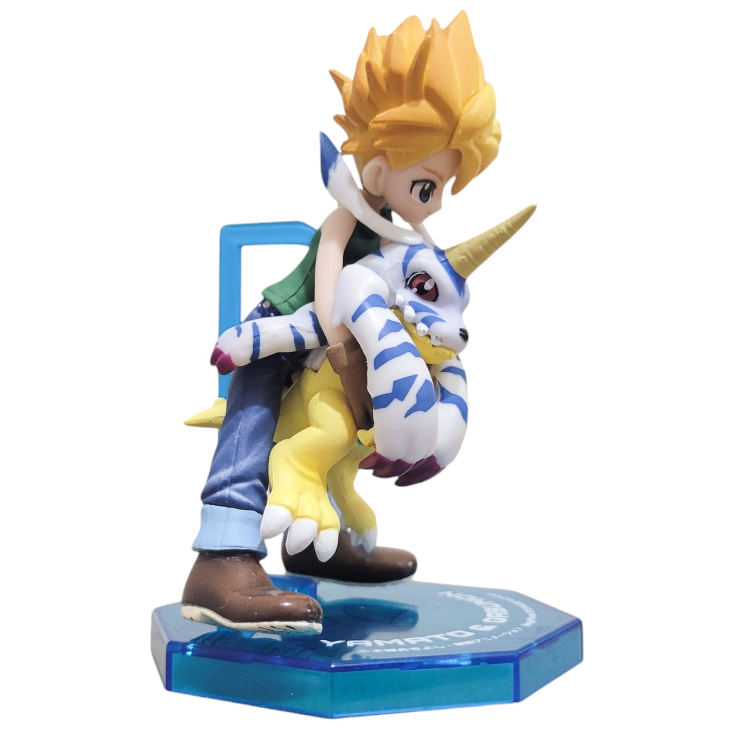 Digimon Ishida & Gabumon figure